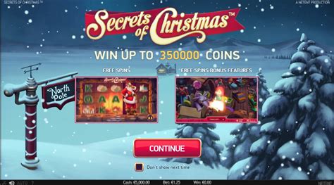Secrets of Christmas  игровой автомат NetEnt